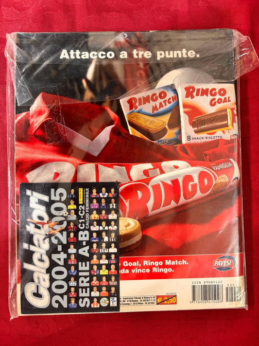 Album Panini Calciatori 2004/2005 Completo con Figurine Attaccate.