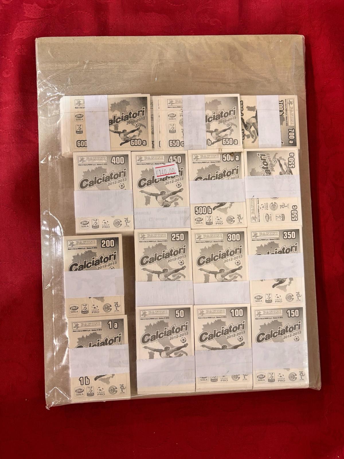 Album Panini Calciatori 2012/2013 Vuoto + Set Figurine Staccate.