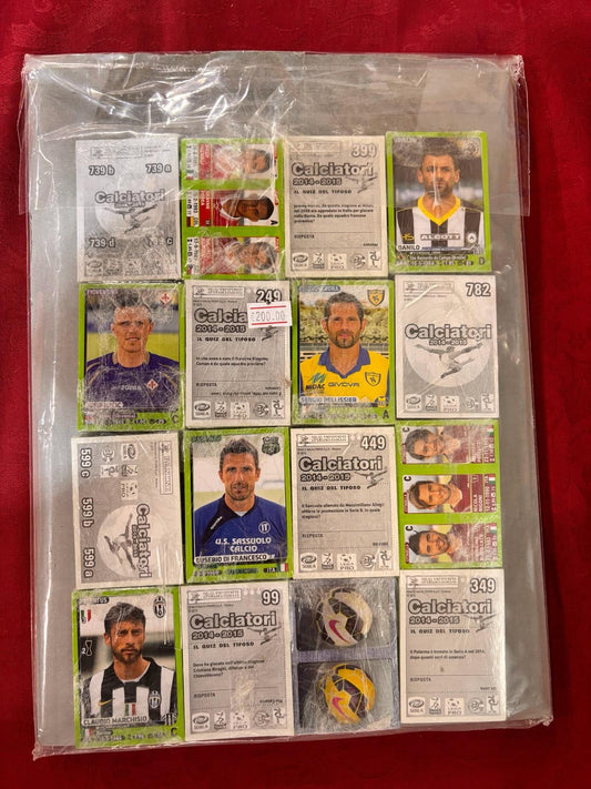 Album Panini Calciatori 2014/2015 Vuoto + Set Figurine Staccate.