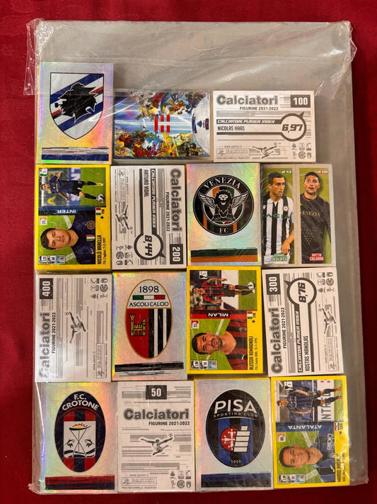 Album Panini Calciatori 2021/2022 Vuoto + Set Completo Figurine.