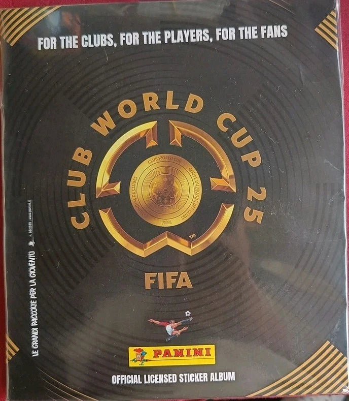 Album Panini Club World Cup 2025 – Album Vuoto + Set Completo Figurine.