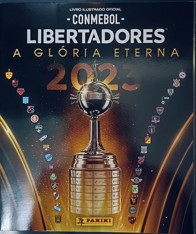 Album Panini Conmebol Libertadores 2023.