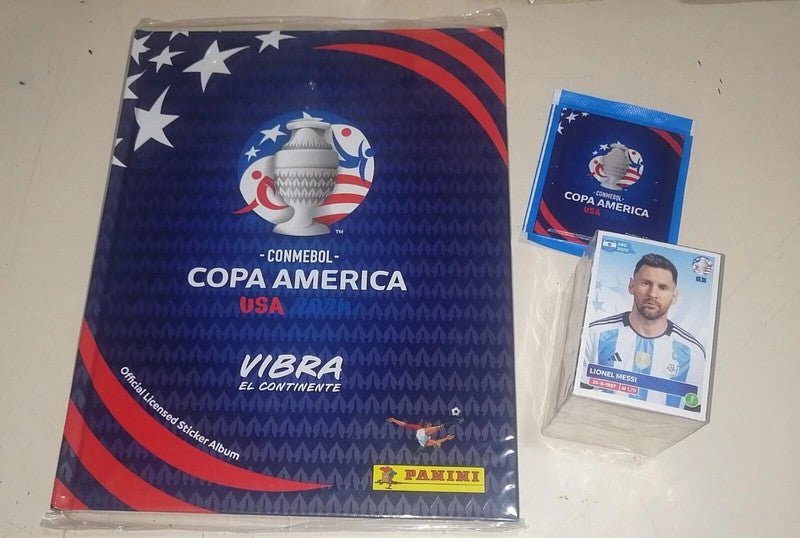 Album Panini Copa America 2024 - Completo con Set + Aggiornamenti!.