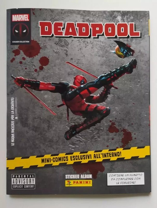 Album Panini Deadpool 2024 - Set Completo 192 Figurine + 50 Cards + 6 Limited.