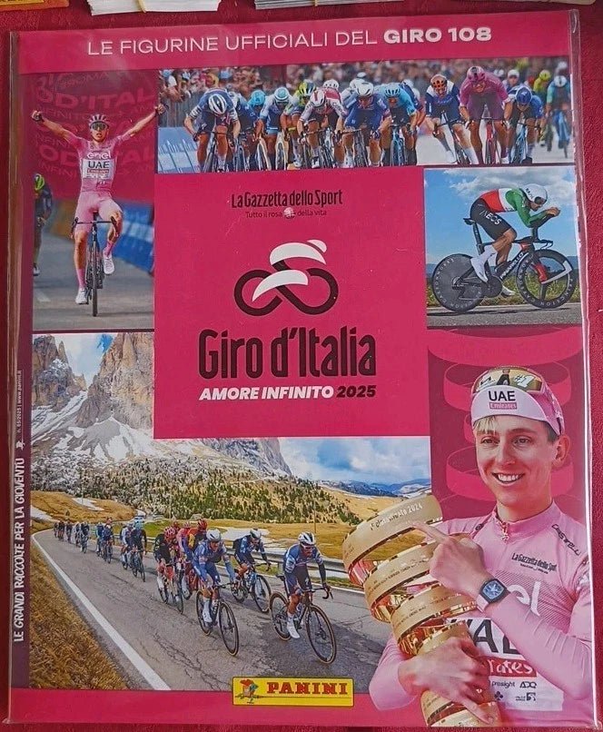 Album Panini Giro d’Italia 2025 - Album Vuoto + Set Figurine.