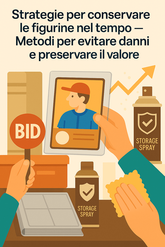 Strategie per conservare le figurine nel tempo – Metodi per evitare danni e preservare il valore - The collectors 1907