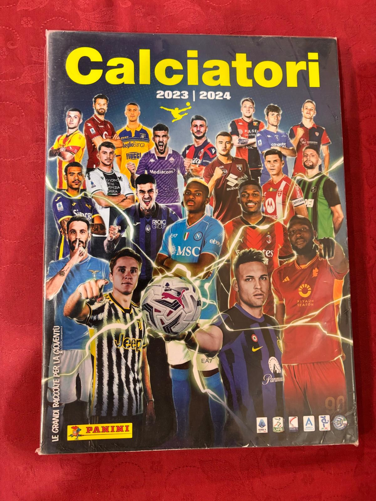 Album Calciatori Panini 2023/2024 - Album vuoto + Set completo.