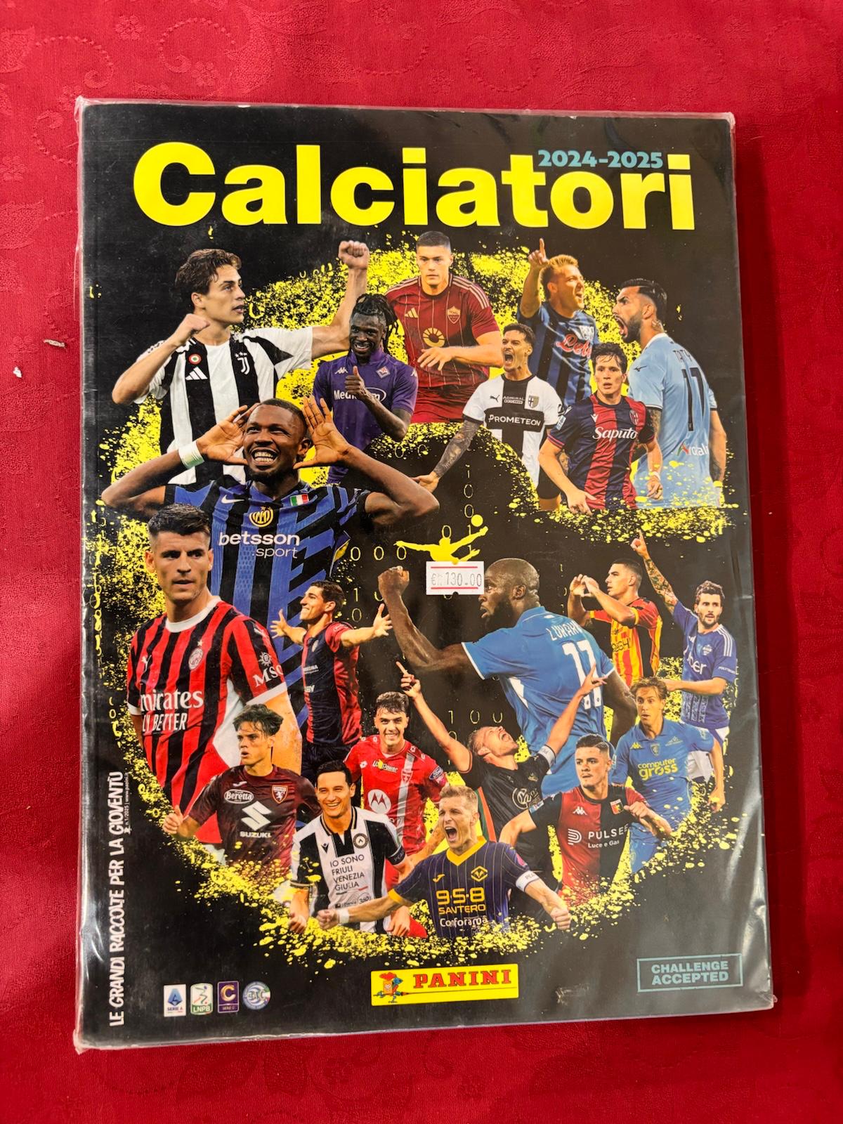 Album Calciatori Panini 2024-2025 Completo con tutte le figurine.
