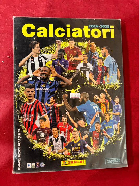 Album Calciatori Panini 2024-2025 Completo con tutte le figurine.