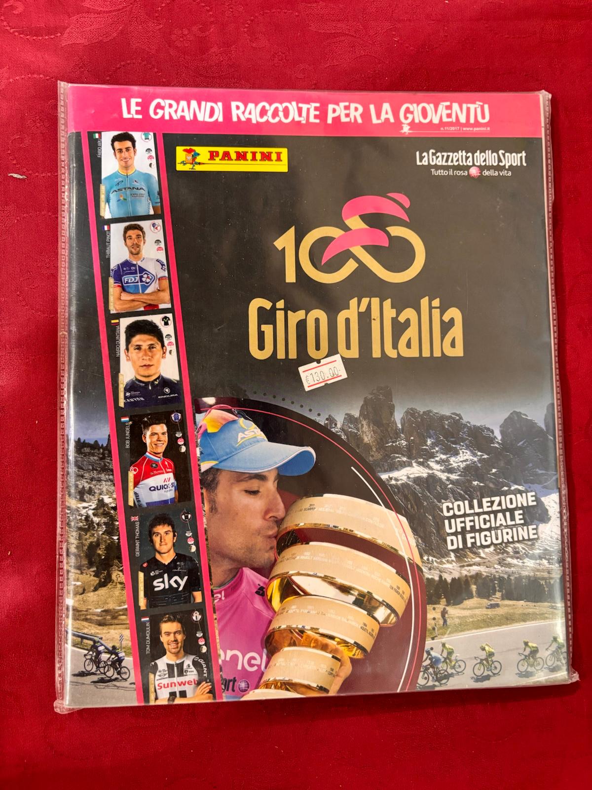 Album Figurine Panini – 100 Giro d’Italia.