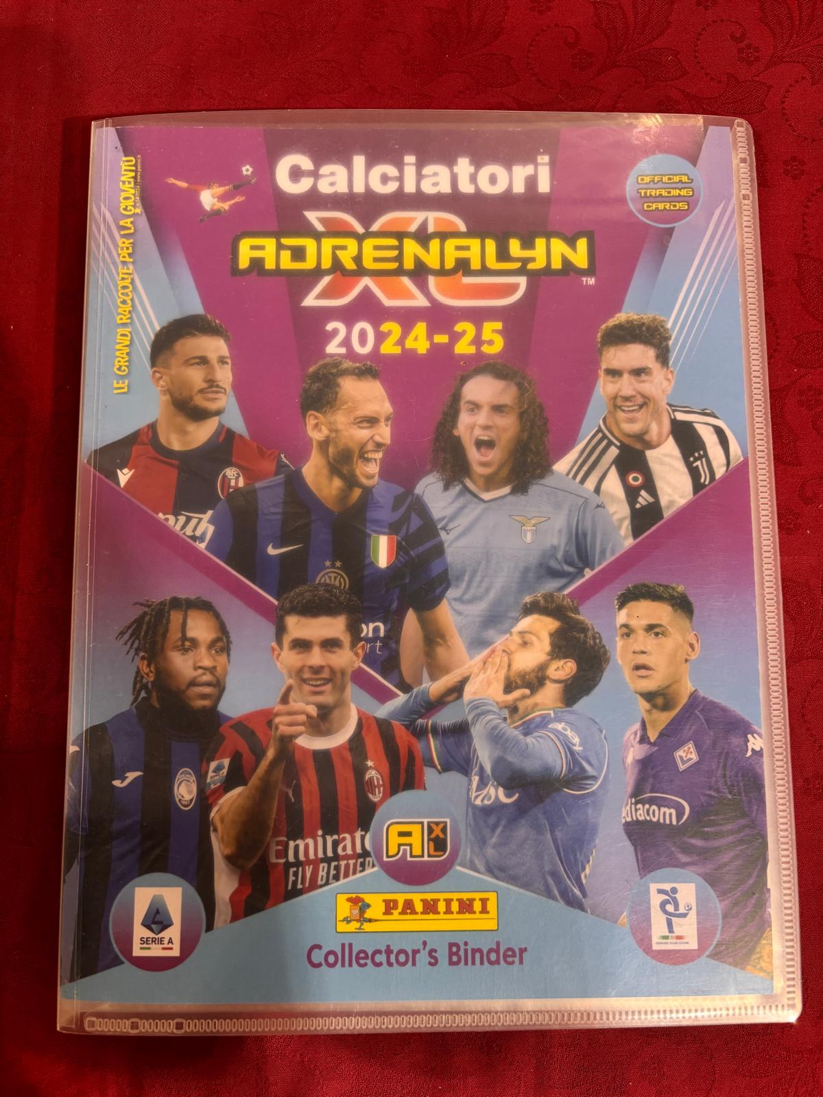Album Panini Adrenalyn XL 2024-2025.