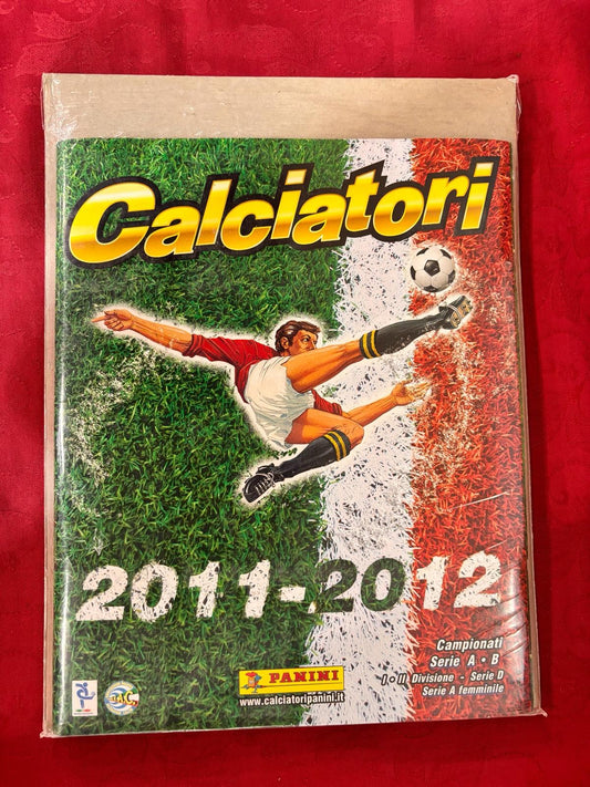 Album Panini Calciatori 2011/2012 Completo con Figurine Attaccate + Aggiornamenti.