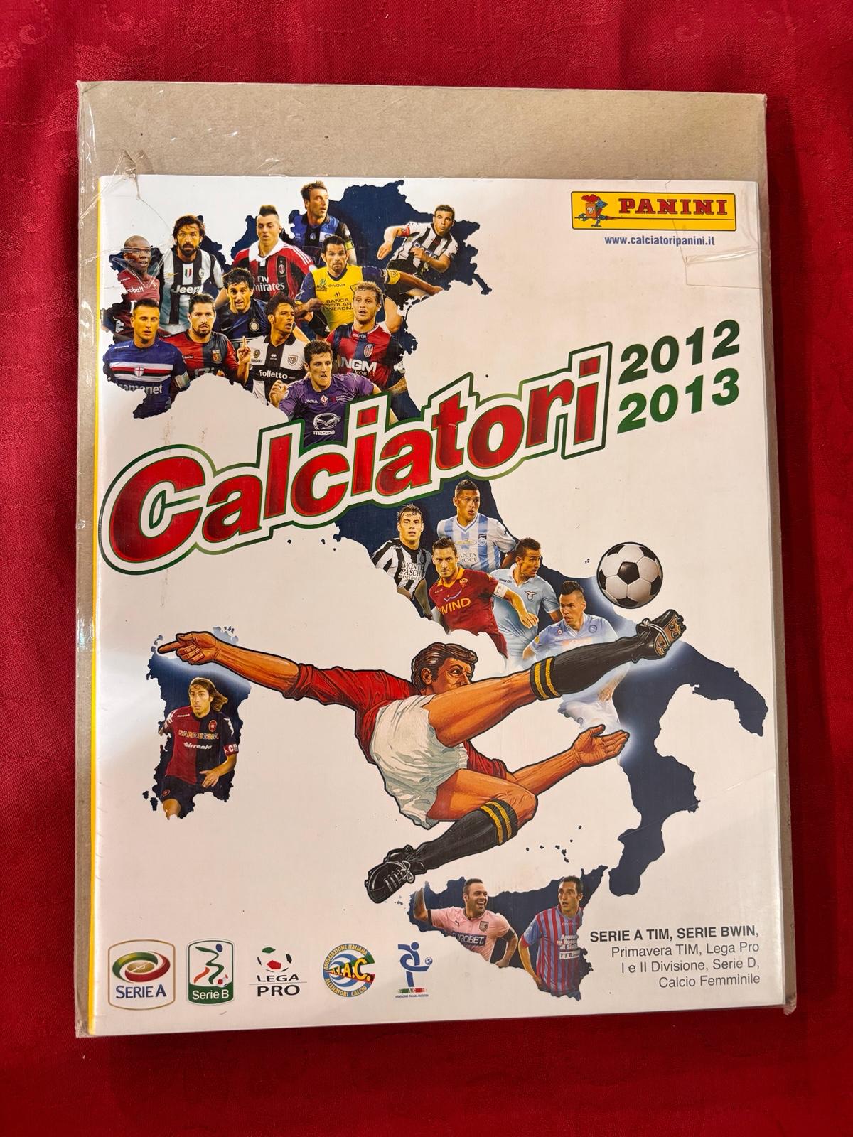 Album Panini Calciatori 2012/2013 Vuoto + Set Figurine Staccate.