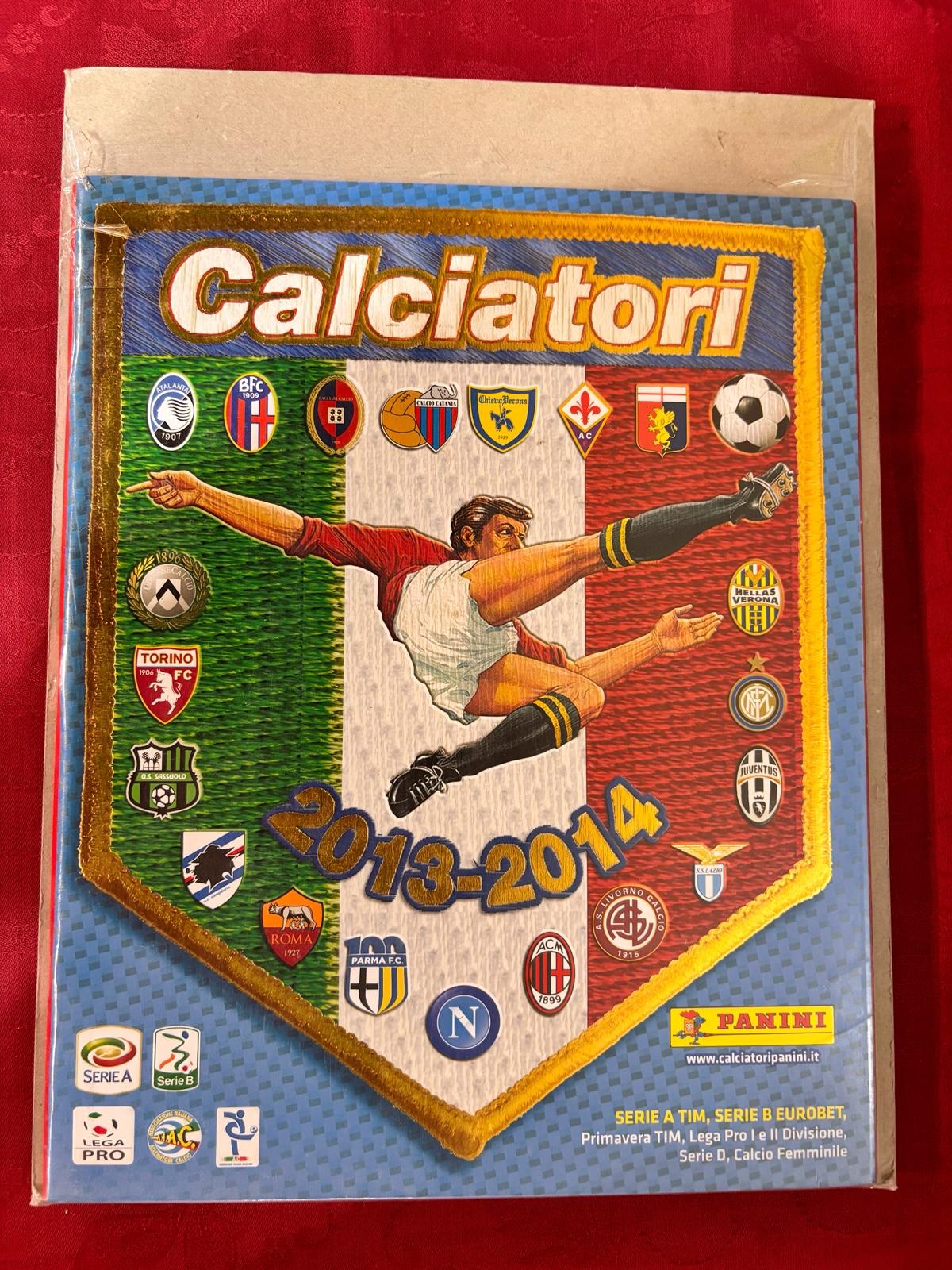 Album Panini Calciatori 2013/2014 Vuoto + Set Figurine Staccate.