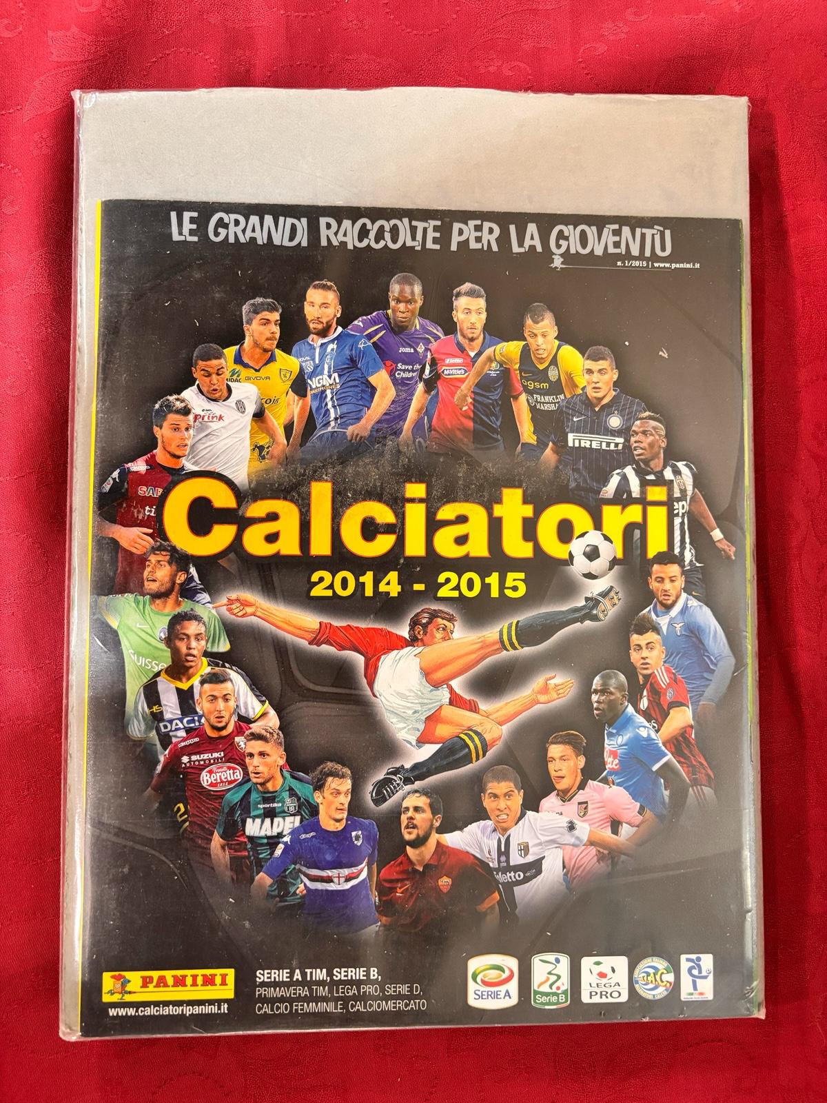 Album Panini Calciatori 2014/2015 Vuoto + Set Figurine Staccate.