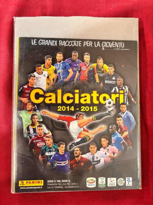 Album Panini Calciatori 2014/2015 Vuoto + Set Figurine Staccate.