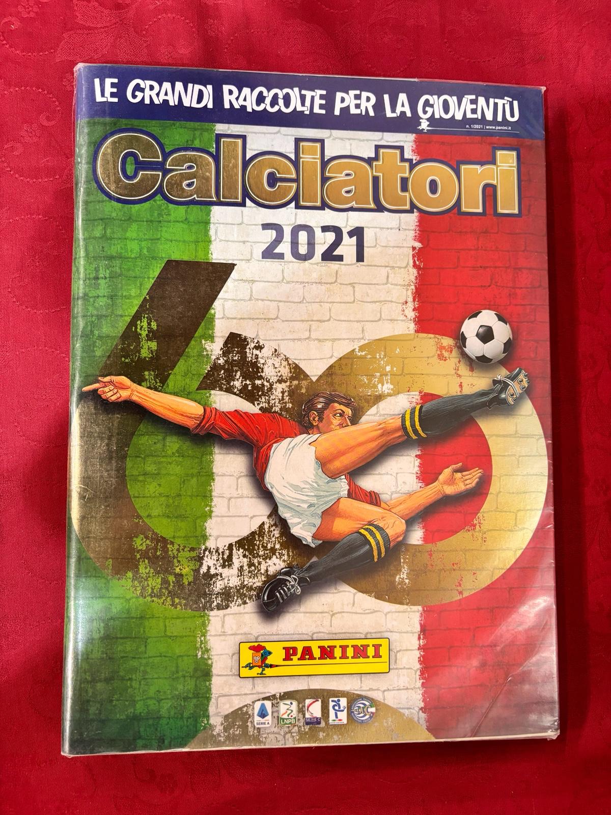 Album Panini Calciatori 2020/2021 Vuoto + Set Completo Figurine.