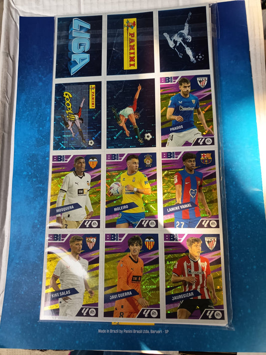 Album Panini La Liga 2024-2025 Vuoto + Set Figurine Staccate.