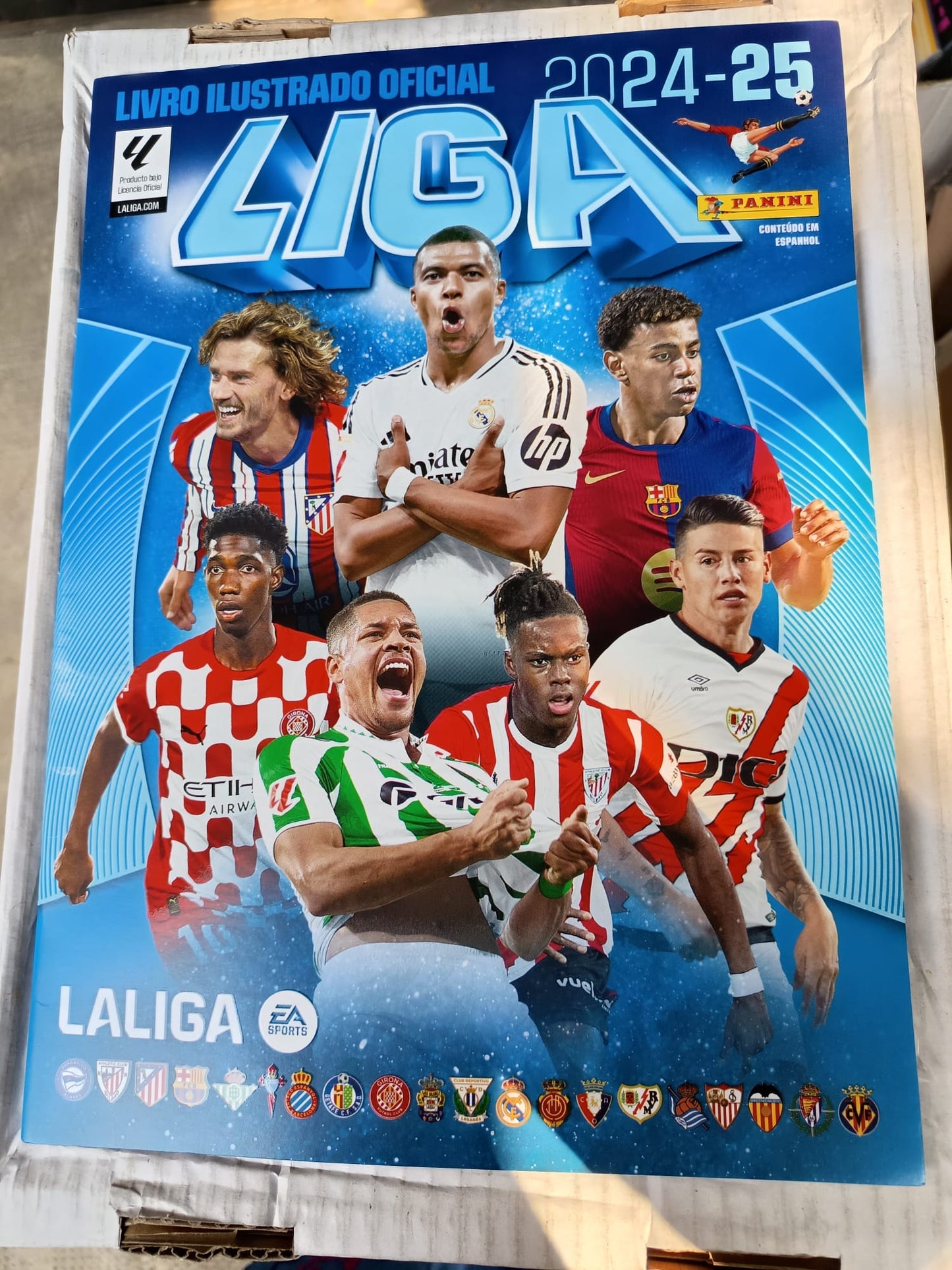 Album Panini La Liga 2024-2025 Vuoto + Set Figurine Staccate.