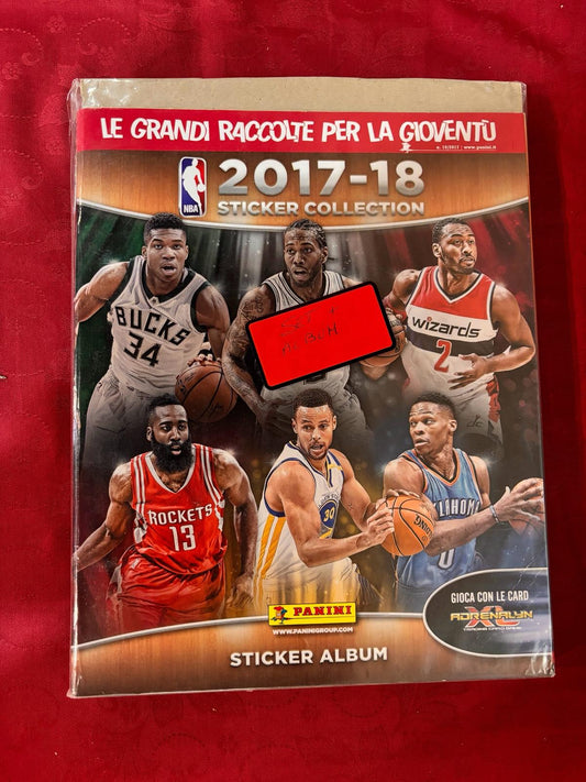 Album Panini NBA 2017/2018.
