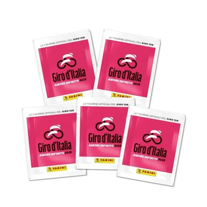 Figurine Panini Giro d'Italia 2025 da #101 a #200.